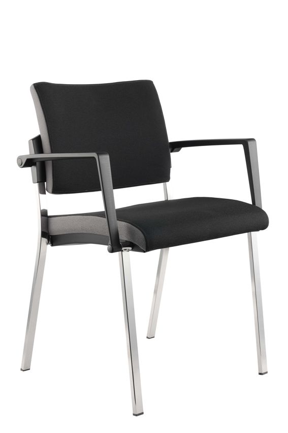 4-Fuß-Stuhl mit Ziernaht 2er Set
